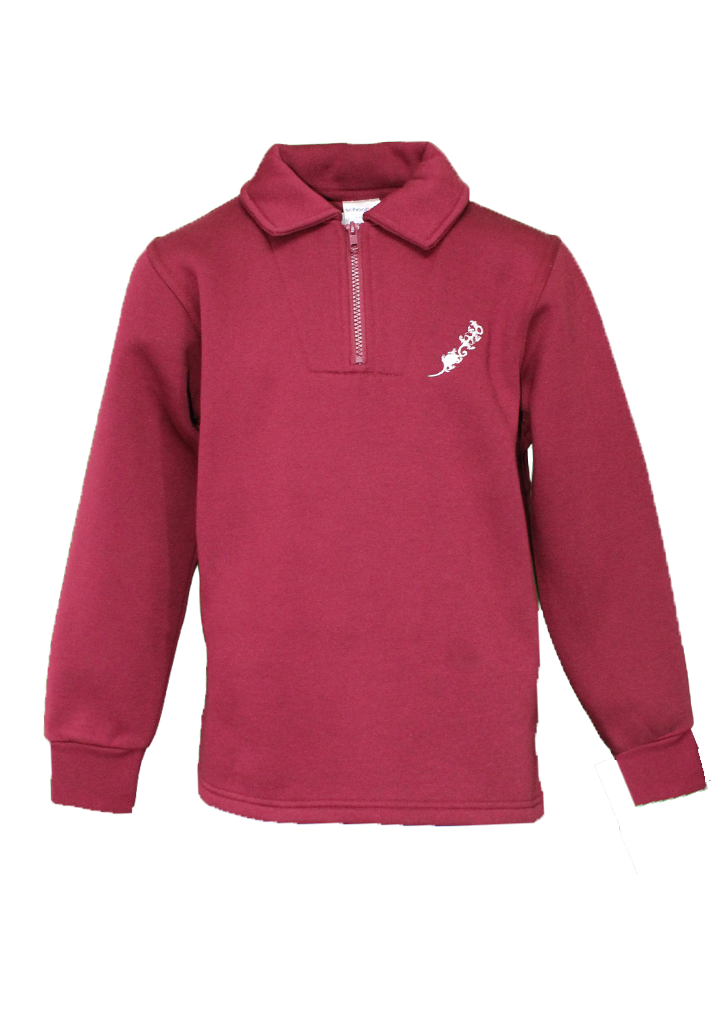 Pleasant Point Primary Sweater Maroon